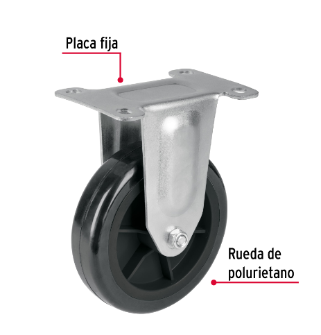 RODAJA DE RESPUESTO PARA DIA-300P, PLACA FIJA, FIERO 46213 *