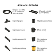 Cargar imagen en el visor de la galería, ASPIRADORA/SOPLADORA SÓL/LÍQUIDOS 12 GAL. 12093 *