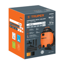 Cargar imagen en el visor de la galería, ASPIRADORA SÓLIDOS/LÍQUIDOS 16 GAL PLÁSTICO 101520 *