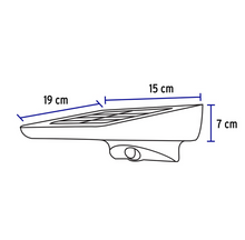 Cargar imagen en el visor de la galería, ARBOTANTE SOLAR LED 4 W CON SENSOR DE MOVIMIENTO, VOLTECK 49073 *