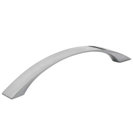 JALADERA METÁLICA DE 160MM ESTILO "MODERNO", NÍQUEL SATINADO 43378 N
