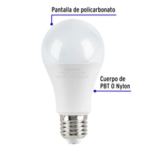 Cargar imagen en el visor de la galería, FOCO DE LED, A19, 12 W, LUZ DE DÍA, VOLTECK 46860 *