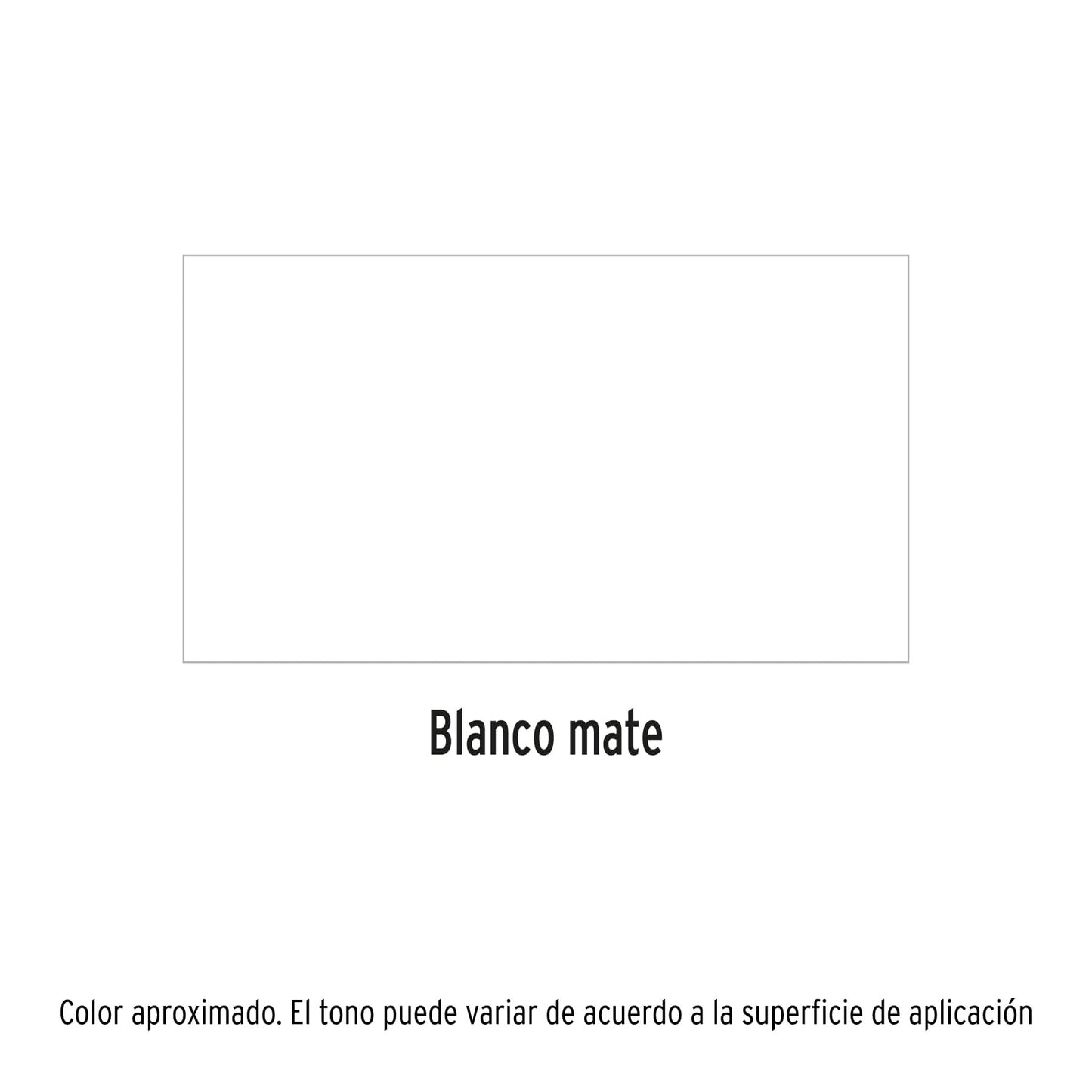 PINTURA EN AEROSOL, BLANCO MATE, BOTO ESBELTO, 400 ML 19034 *