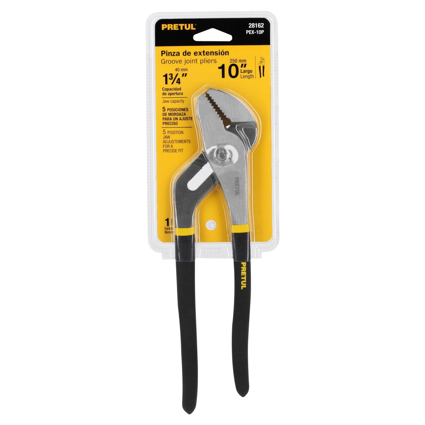 PINZA DE EXTENSÌON 10'' MANGO DE PVC, PRETUL 28162 *
