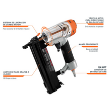 Cargar imagen en el visor de la galería, CLAVADORA Y ENGRAPADORA NEUMÀTICA PROFESIONAL CAL 18 100779 N