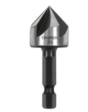 Cargar imagen en el visor de la galería, AVELLANADOR HSS CAMBIO RÁPIDO 3/4'', TRUPER 102382 N