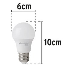 Cargar imagen en el visor de la galería, PACK DE 4 LÁMPARA DE LED, A19, 6W, LUZ DE DÍA, BASIC 28004 *