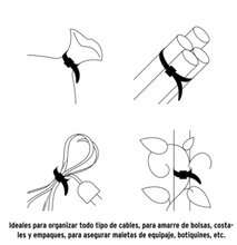 Cargar imagen en el visor de la galería, BOLSA CON 50 CINCHOS PLÀSTICOS LB, 250x3.5 MM, NEGROS 44325 *