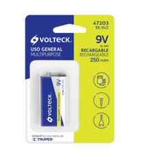 Cargar imagen en el visor de la galería, PILA RECARGABLE, USO GENERAL, 9 V 47203 *