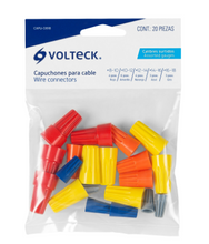 Cargar imagen en el visor de la galería, BOLSA CON CAPUCHONES PARA CABLE, CALIBRES SURTIDOS 47330 *