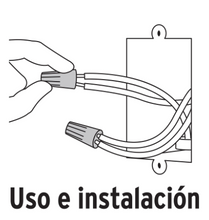 Cargar imagen en el visor de la galería, BOLSA CON CAPUCHONES PARA CABLE, CALIBRES SURTIDOS 47330 *