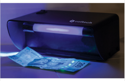 DETECTOR DE BILLETES FALSOS, 4W, 60 HZ 48400 *