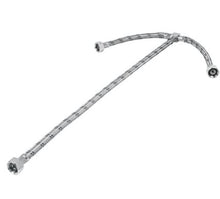 Cargar imagen en el visor de la galería, MANGUERA HULE, ''T'', 55 CM, ACERO INOXIDABLE, USOS GENERALES 49124 *