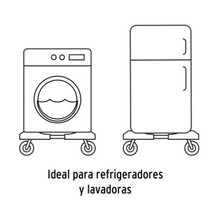 Cargar imagen en el visor de la galería, BASE CON RUEDAS AJUSTABLE PARA LÌNEA BLANCA, FIERO 49301 *