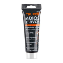 Cargar imagen en el visor de la galería, ADHESIVO DE MONTAJE ADIÓS CLAVOS, 140 G, TRUPER 102281 *