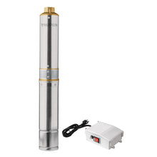 Cargar imagen en el visor de la galería, BOMBA SUMERGIBLE TIPO BALA PARA AGUA LIMPIA 3/4 HP