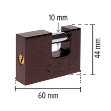 Cargar imagen en el visor de la galería, CANDADO ANTIPALANCA 60MM 22516 *