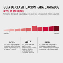 Cargar imagen en el visor de la galería, CANDADO DE SEGURIDAD HERMEX BASIC 75MM 23512 *