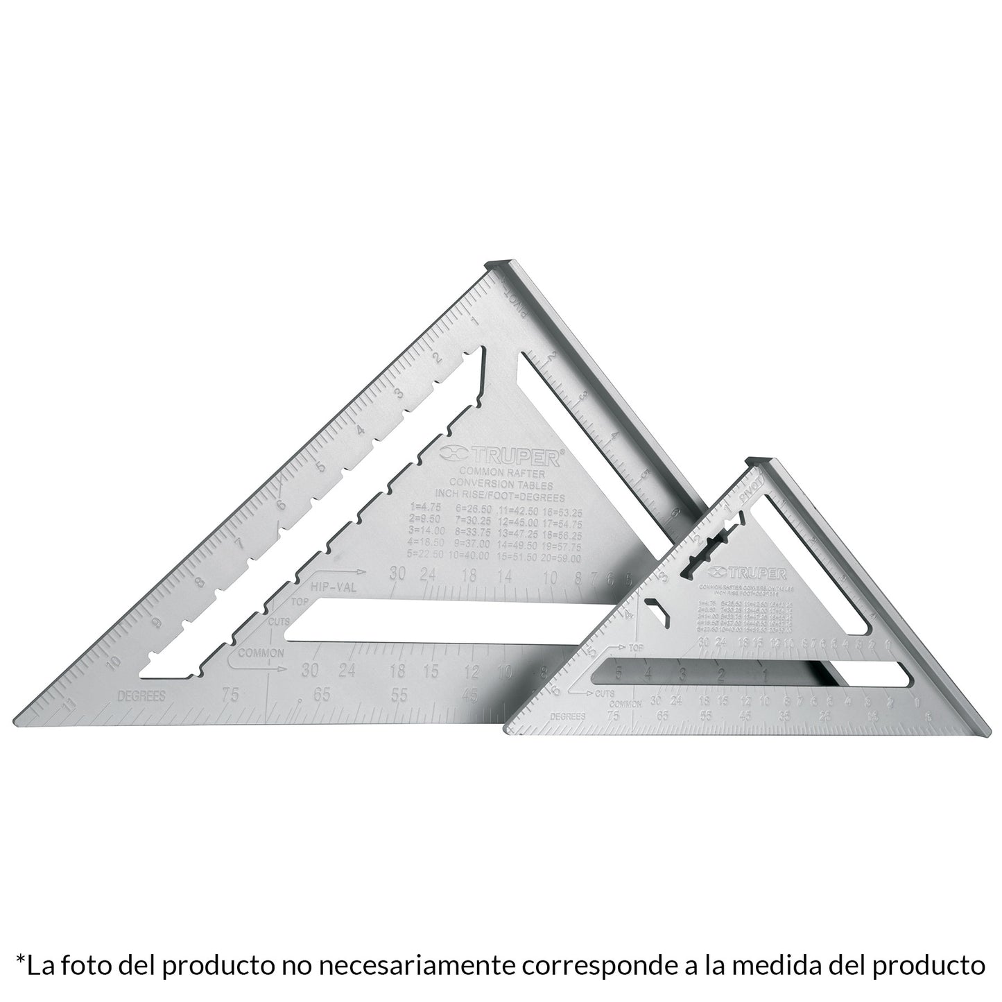 ESCUADRA PARA MUROS DE YESO, 7"(18 CM) 15131 *