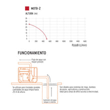 Cargar imagen en el visor de la galería, MOTOBOMBA 2" DE SALIDA, 7 HP COD: 17116 P