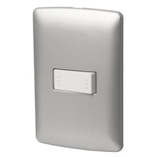 Cargar imagen en el visor de la galería, PLACA ARMADA 1 INTERRUPTOR SENCILLO, LÍNEA ITALIANA