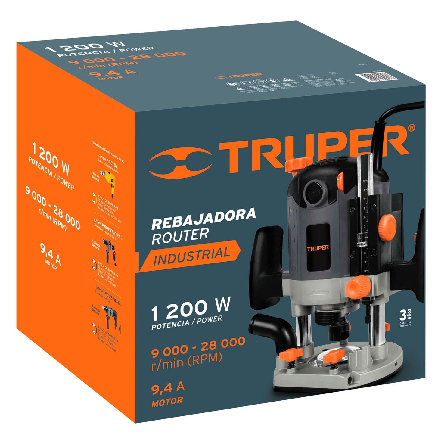 REBAJADORA INDUSTRIAL 1-3/4 HP 16610 N