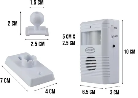 SENSOR DE MOVIMIENTO CON 32 M 500-906