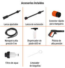 Cargar imagen en el visor de la galería, HIDROLAVADORA ELECTRICA COMPACTA 1600 PSI, TRUPER 102795 *
