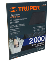 Cargar imagen en el visor de la galería, LIJA DE AGUA MICROFINA, GRANO 2000 11648 N
