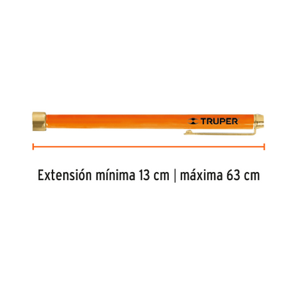 IMÁN EXTENDIBLE DE ACERO INOXIDABLE, 1.5KG, TRUPER 14140 P