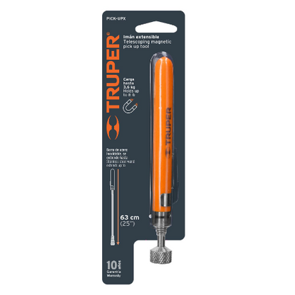 IMÁN EXTENDIBLE DE ACERO INOXIDABLE, 3.6KG, TRUPER 15325 P