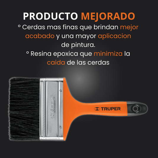 BROCHA PROFESIONAL MANGO DE PLASTICO