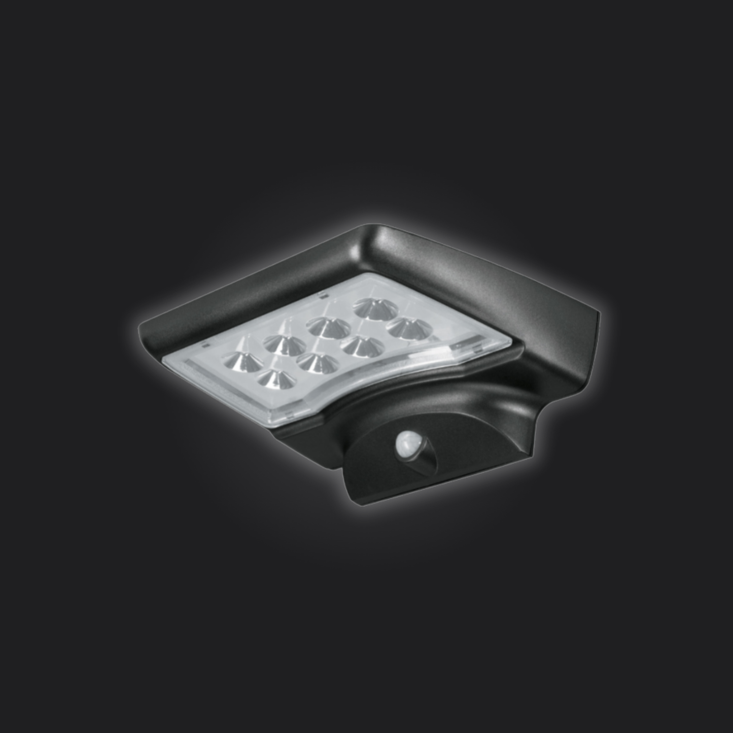 ARBOTANTE SOLAR LED 4 W CON SENSOR DE MOVIMIENTO, VOLTECK 49073 *