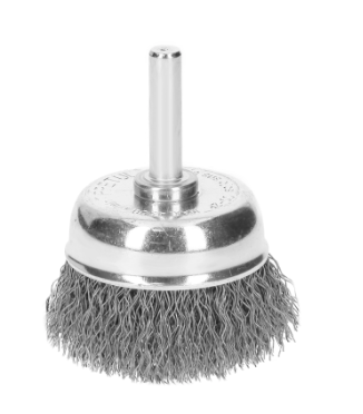 CARDA DE COPA 1-3/4'' ALAMBRE GRUESO PARA TALADRO, PRETUL 21004 P