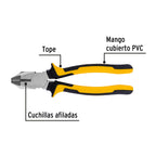 PINZA P/ELECTRICISTA 8" USO RUDO, COMFORT GRIP, PRETUL 27154 P