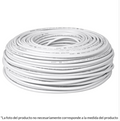 ROLLO DE 100 METROS DE CABLE THW CCA 12 AWG BLANCA, BASIC 40212 *