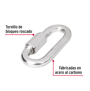 BANDOLA DE ACERO DE 1/2'' CON SEGURO, FIERO 44025 N