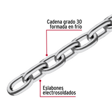 Cargar imagen en el visor de la galería, METRO DE CADENA PULIDA DE 3/16&#39;&#39;, 65M EN CUBETA, FIERO 44261 P
