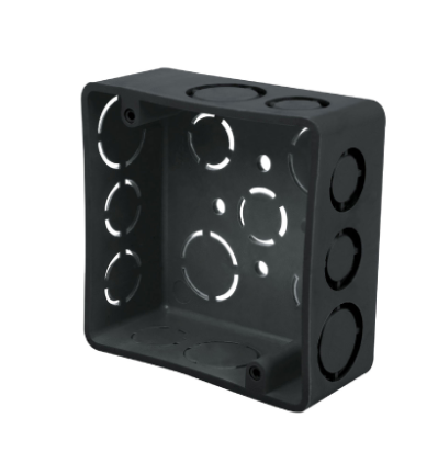 CAJA CUADRADA 4' X 4' PLASTICA, VOLTECK 45004 N