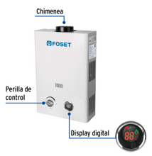 Cargar imagen en el visor de la galería, CALENTADOR DE PASO INSTANTÀNEO 6L 1SERVICIO GAS L.P 45271 *
