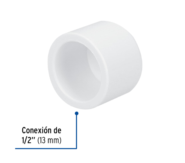 TAPON DE PVC 1/2'', FOSET 45423 *