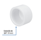 TAPÓN DE PVC 3/4'', FOSET 45424 *