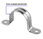 BOLSA CON 5 ABRAZADERAS 1-1/2'' TIPO OMEGA 46031 *