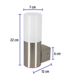 ARBOTANTE DECORATIVO DE LED 5W 1 SPOT LUZ CÀLIDA, VOLTECK 46128 *