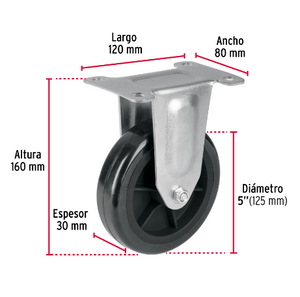 RODAJA DE RESPUESTO PARA DIA-300P, PLACA FIJA, FIERO 46213 P
