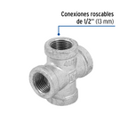CRUZ DE ACERO GALVANIZADO 1/2'', FOSET 48743 *