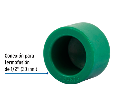 TAPON DE PPR 1/2'', FOSET 49873 N