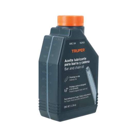 ACEITE LUBRICANTE PARA BARRA Y CADENA DE MOTOSIERRA, TRUPER 102931 *