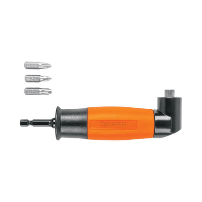 ADAPTADOR DESTORNILLADORES IMPACTO, 1/4'' TRUPER 103594 *