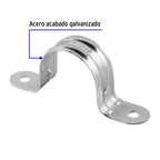BOLSA C/5 ABRAZADERAS TIPO OMEGA 1-1/4" P/TUBO PARED DELGADA 46030 *